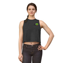 Load image into Gallery viewer, Crop Top – Pine Trees PI Design (Women’s Casual Nature Graphic)