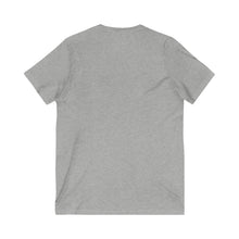 Load image into Gallery viewer, Nature-Inspired V-Neck Tee, Eco-Friendly Shirt, Casual Everyday Wear, Gift for Nature Lovers, Pi Tree Design T-Shirt
