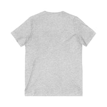 Load image into Gallery viewer, Nature-Inspired V-Neck Tee, Eco-Friendly Shirt, Casual Everyday Wear, Gift for Nature Lovers, Pi Tree Design T-Shirt
