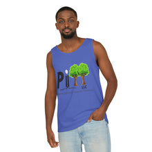Load image into Gallery viewer, PJJ LLC Tree Logo Tank Top — Inspirational Brilliance &amp; Creativity Graphic Tank
