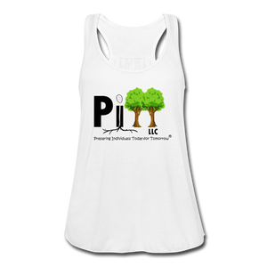 Women's Flowy Tank Top - white