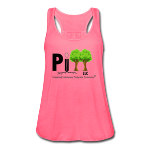 Women's Flowy Tank Top - neon pink