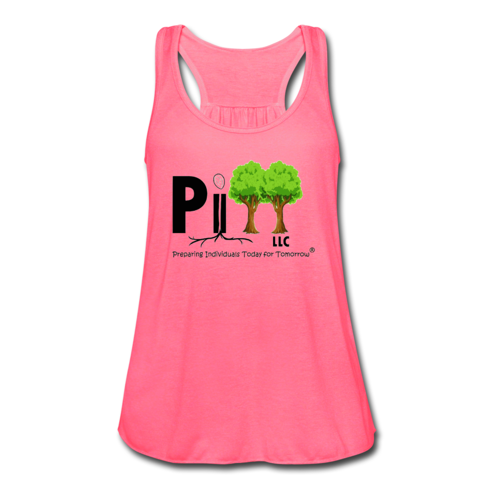 Women's Flowy Tank Top - neon pink