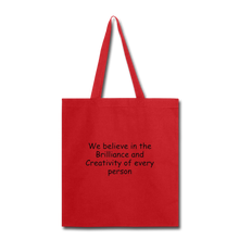 Load image into Gallery viewer, Tote Bag - red
